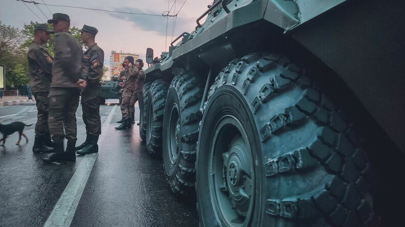 Абхазия проводит силовые учения на границе с Грузией 