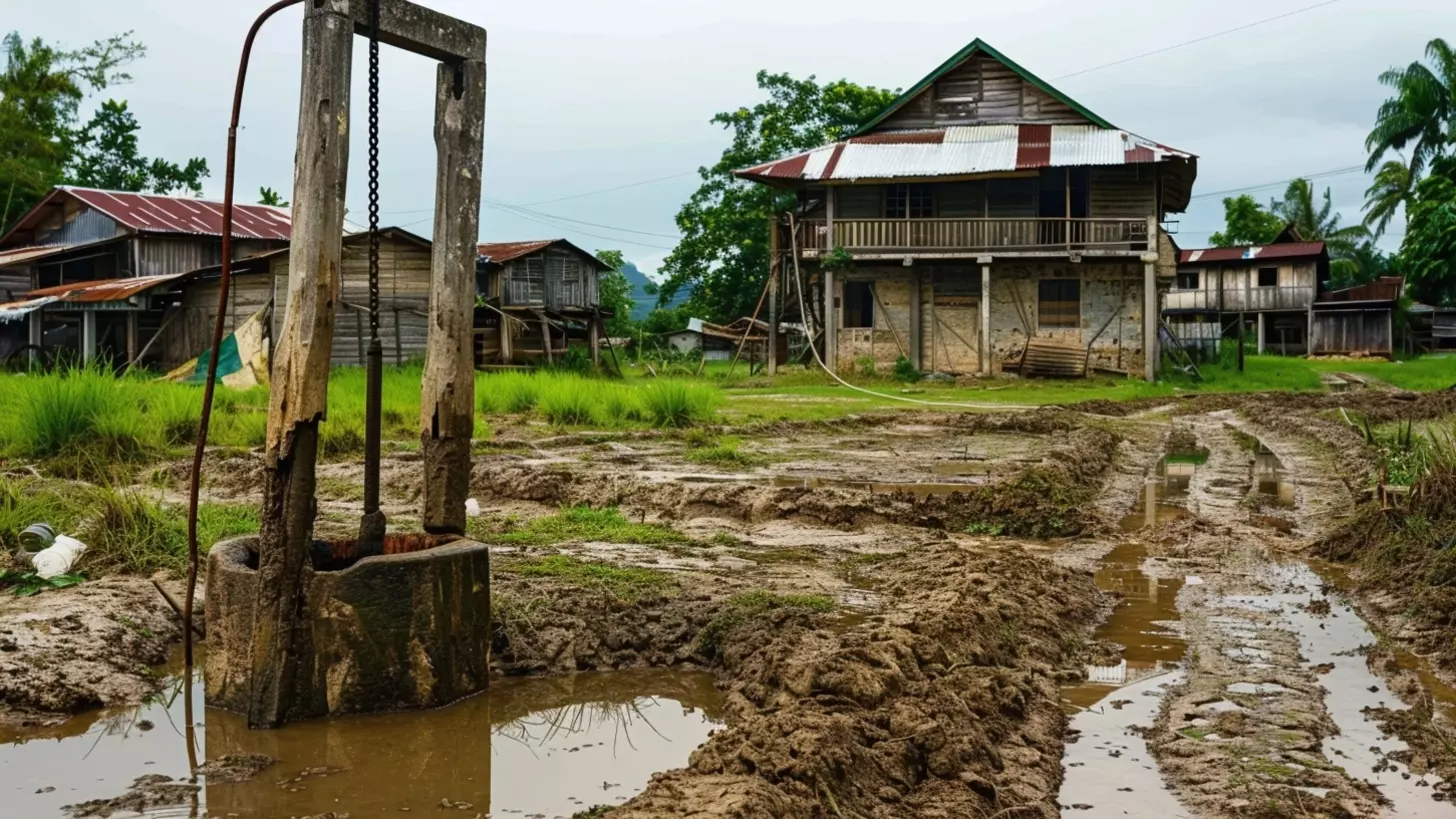 Жители Каменского района рассказали, как выживают в разрушенном поселке без воды