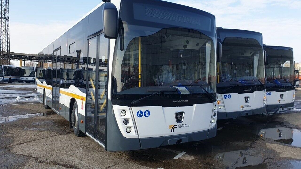 Свыше 400 автобусов производства КАМАЗа выйдут на маршруты в Подмосковье