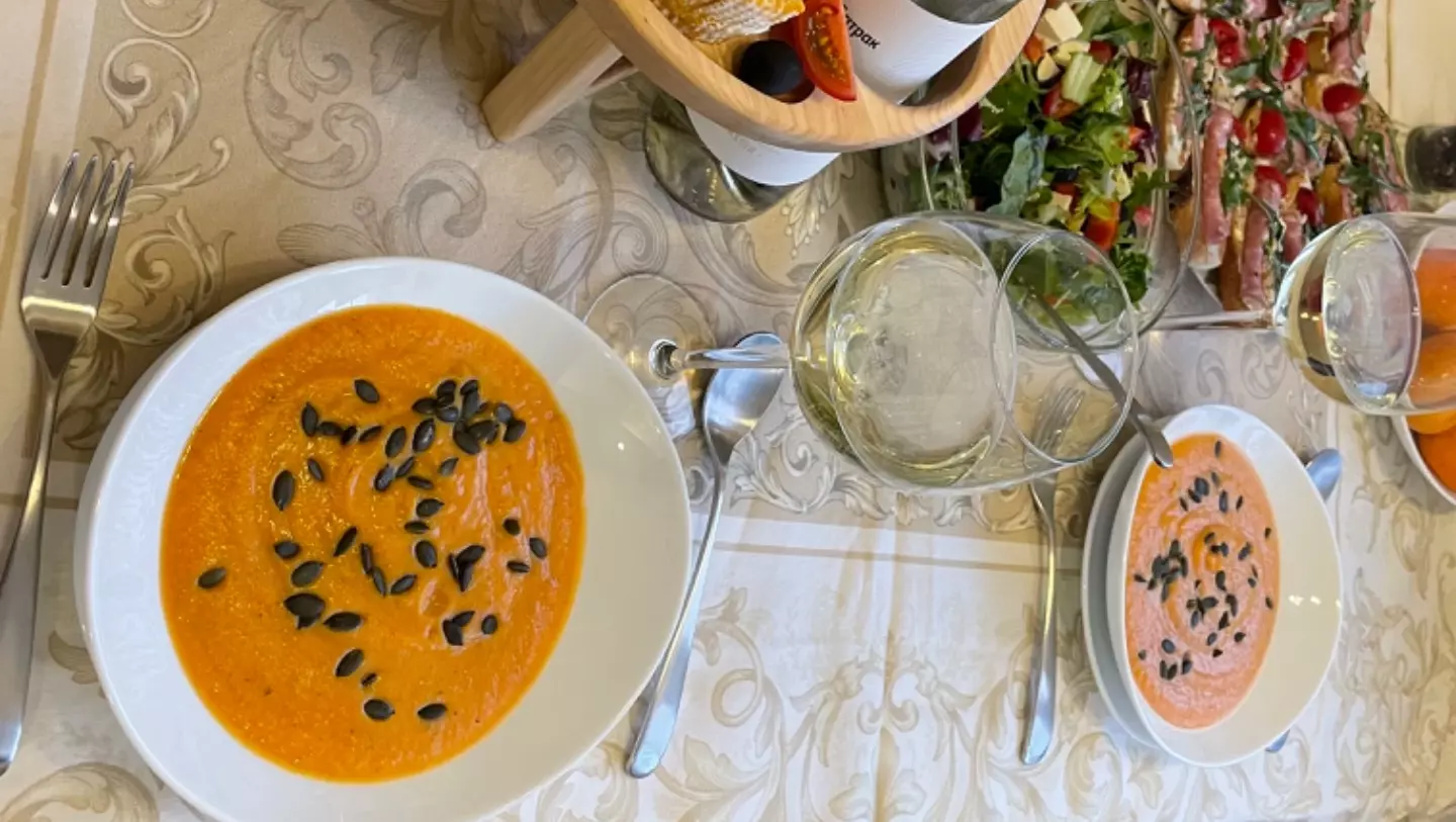 Рецепт того самого тыквенного супа из продуктов с ростовских рынков