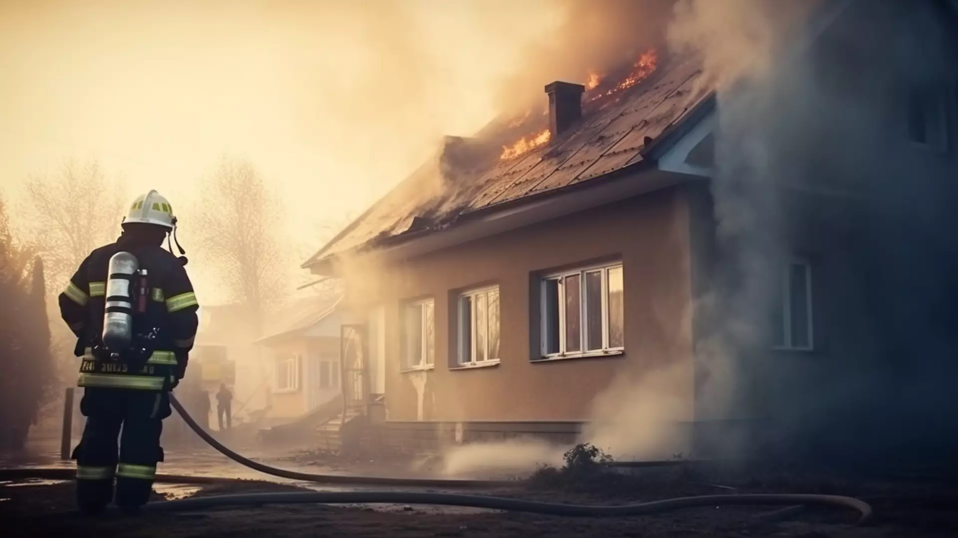 В поселке в Ростовской области горел детский лагерь, где падал беспилотник