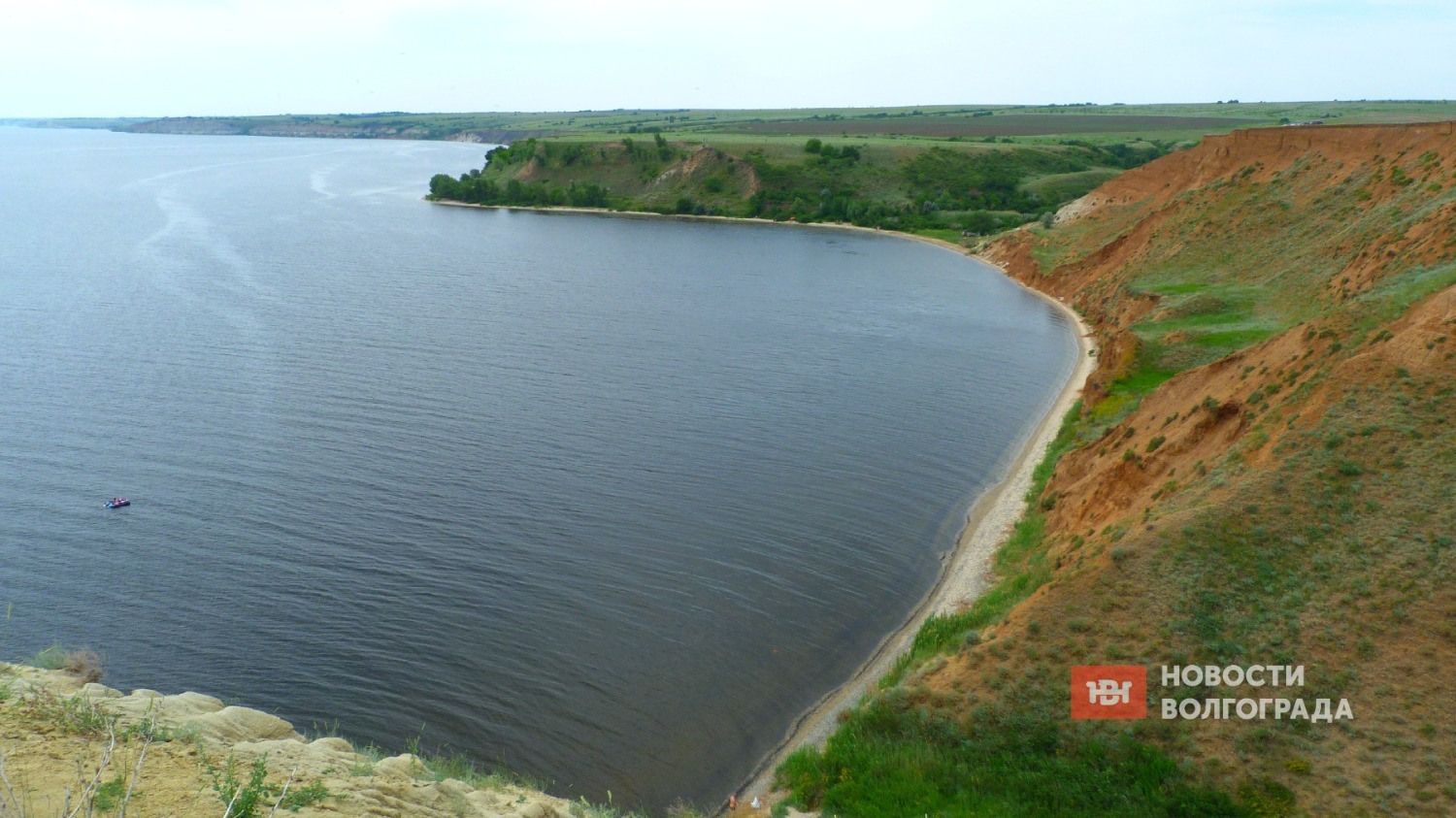 Залив Суводский Яр возле Александровского грабена