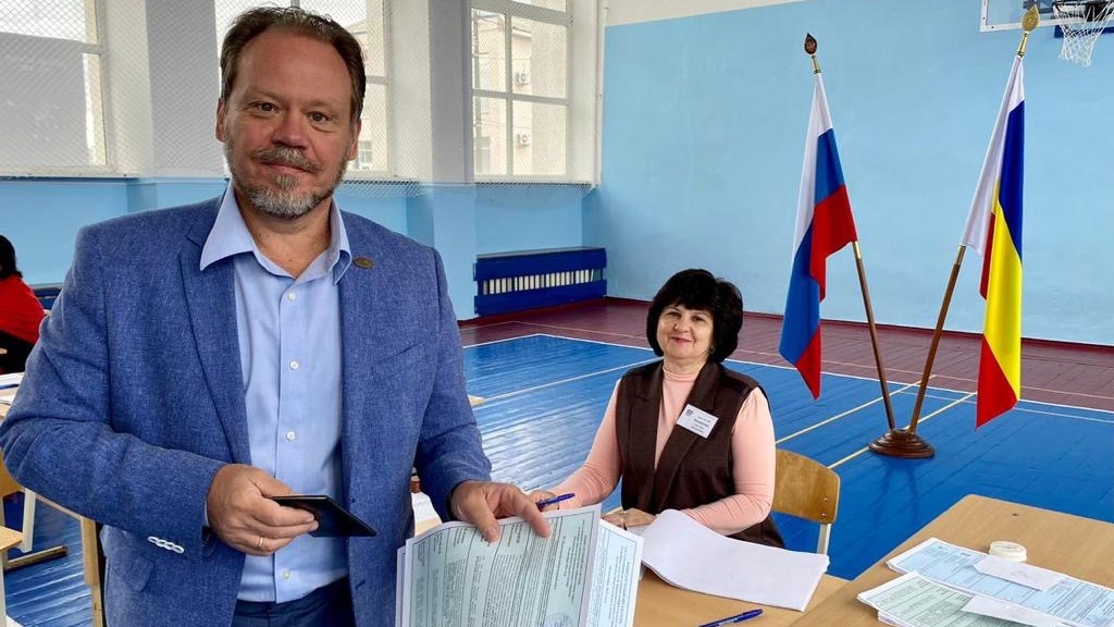 Александр Шолохов на выборах 2023
