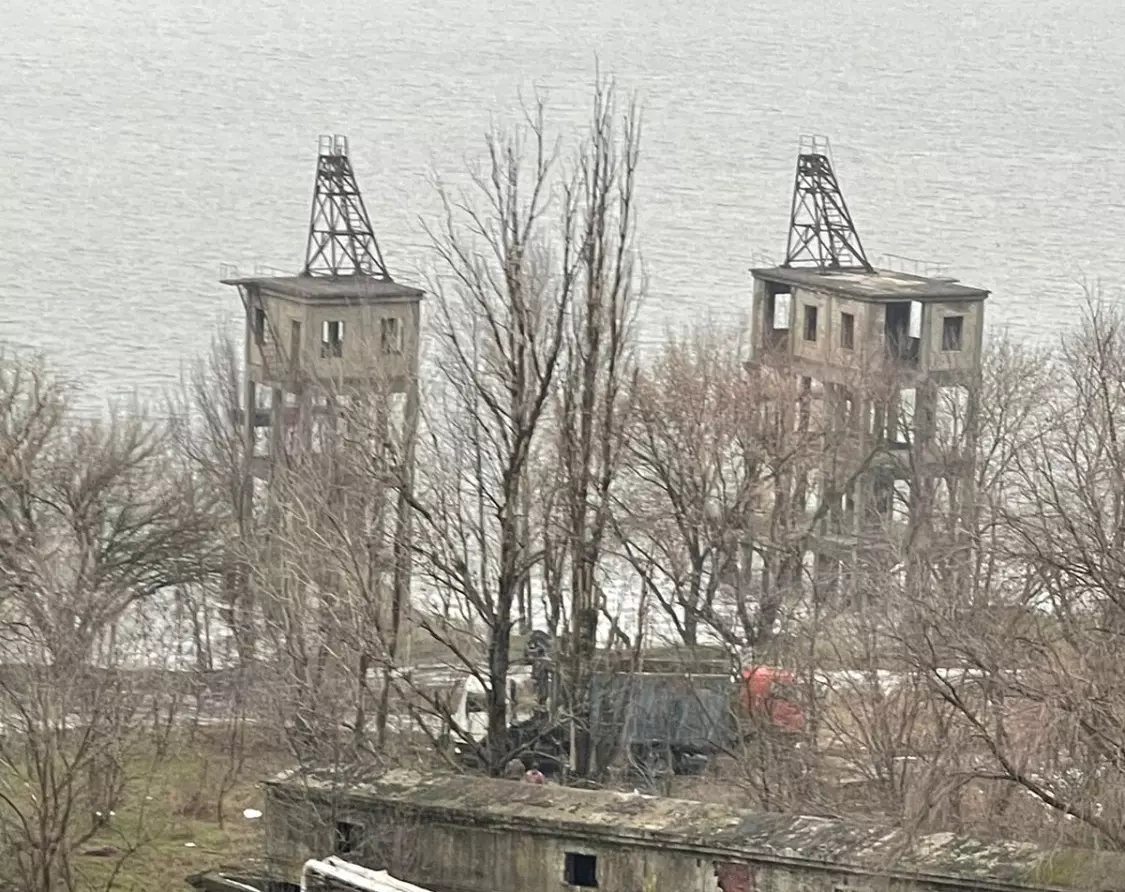 Уборка свалки на Береговой в роще Ростова 2 февраля 2024 года