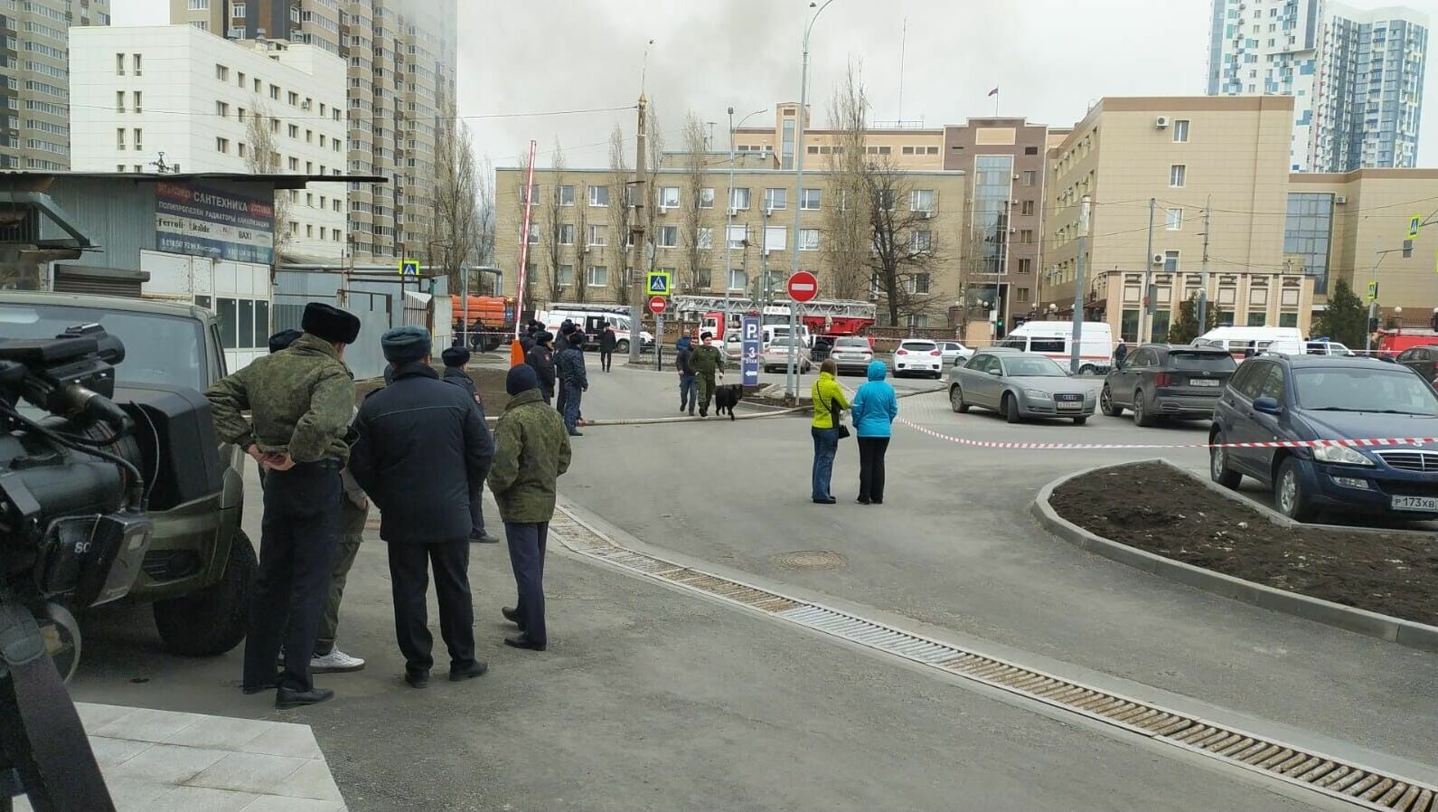 Что известно о пожаре в здании Погрануправления ФСБ в Ростове 16 марта