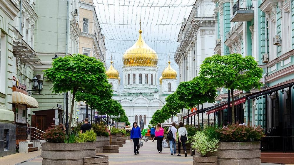 Переулок Соборный в Ростове признали лучшей торговой улицей в России