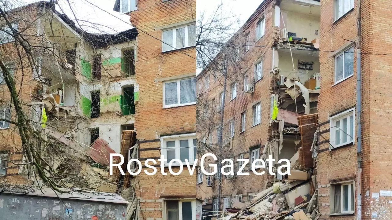 «Сварили пельмени»: как обрушился дом на Нариманова в Ростове и что будет с жильцами