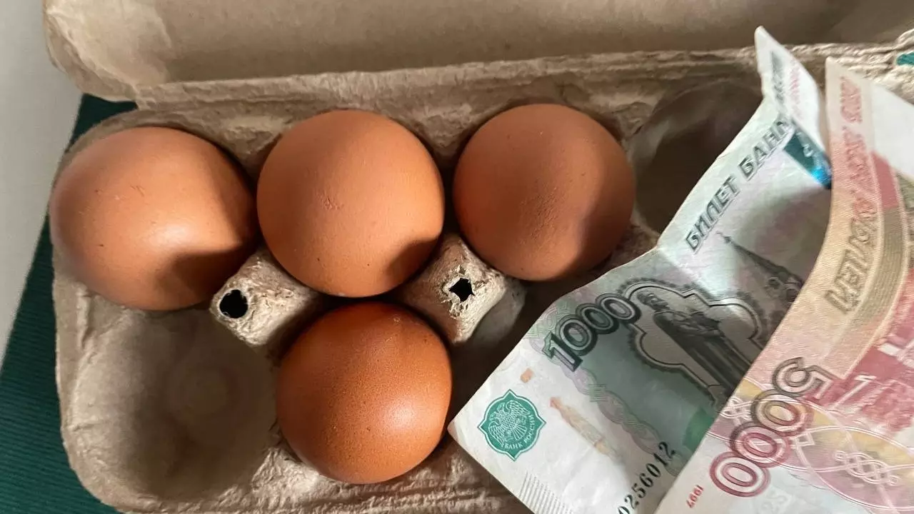 В Ростовской области от обедневших дончан начали прятать ценники на яйца