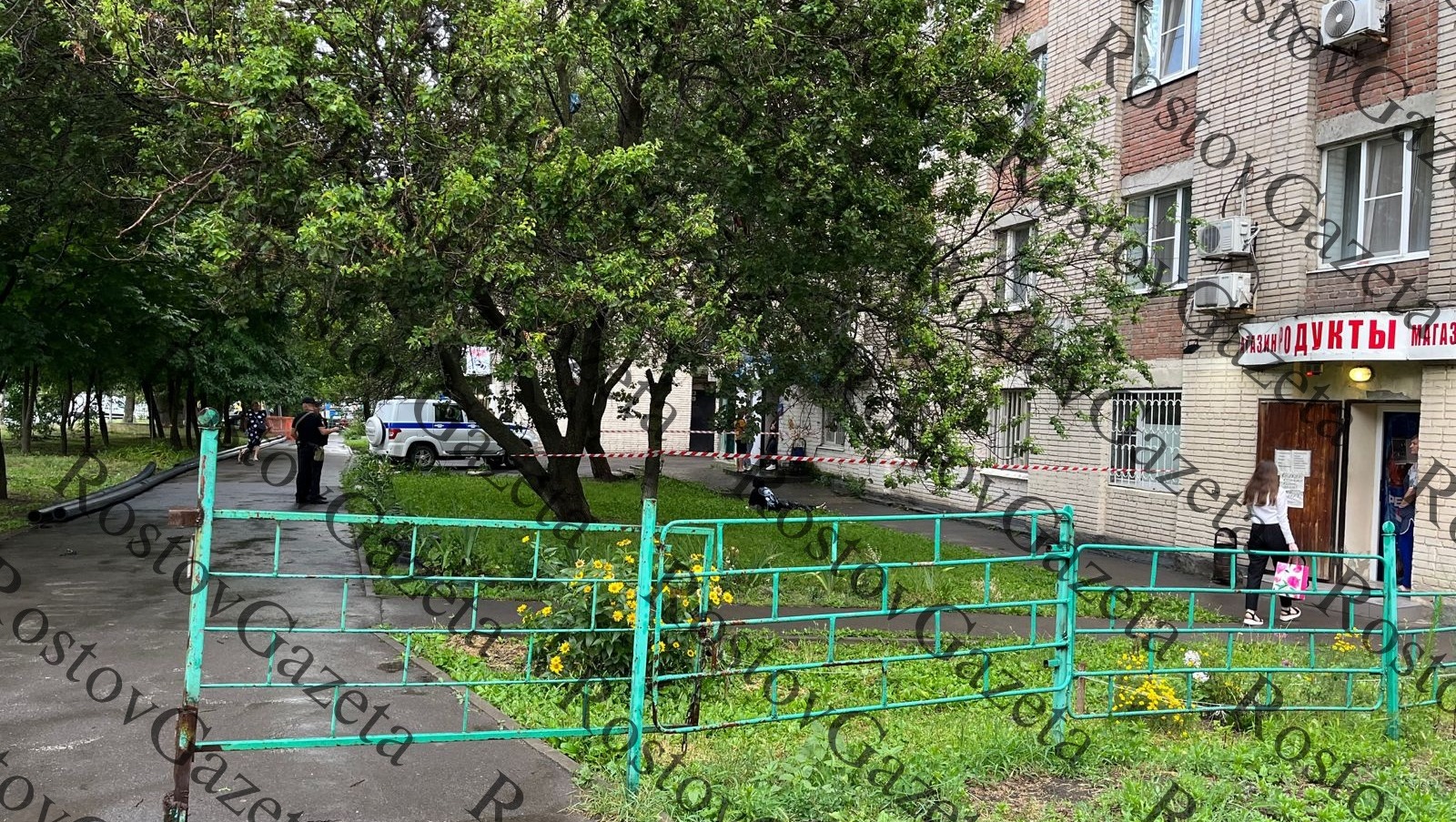 В Ростове 11 июля из окна девятого этажа общежития выпала девушка
