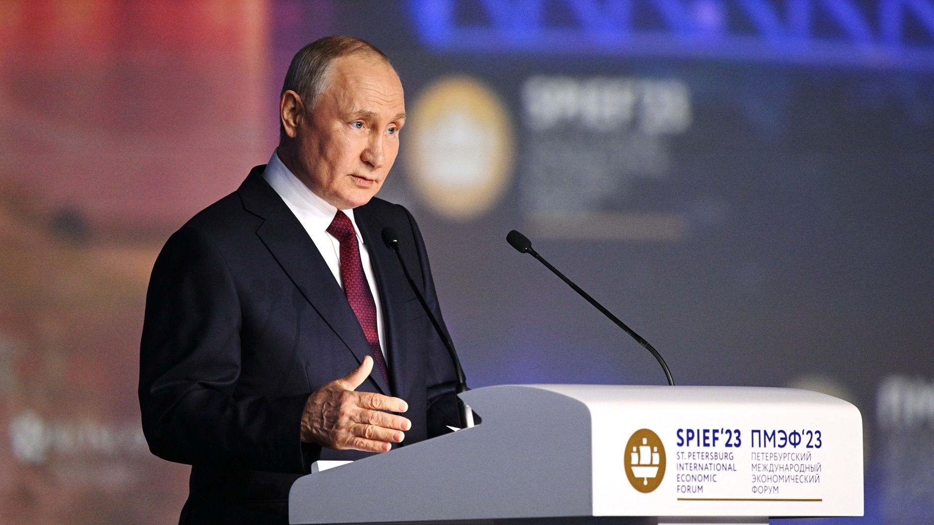 Путин на ПМЭФ назвал Ростовскую область одним из лидеров в РФ по инвестклимату