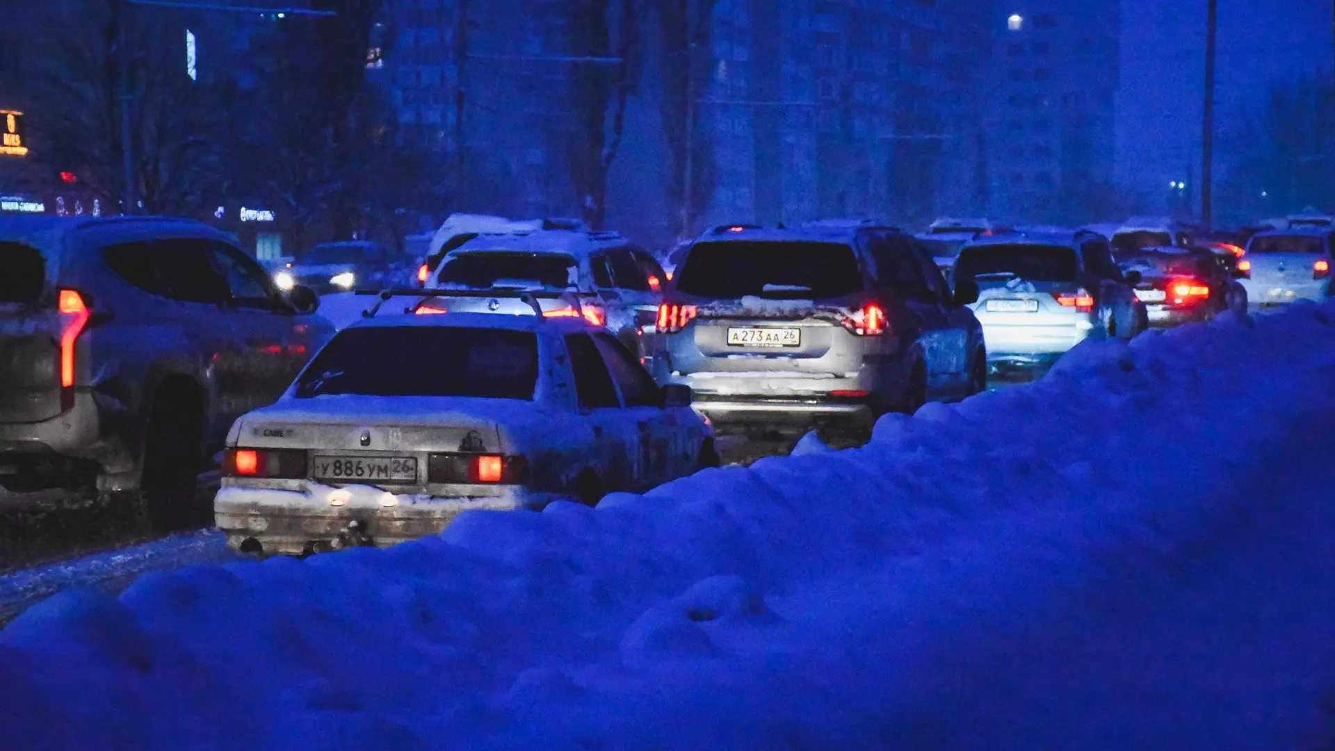 Мокрый снег накроет трассу М-4 «Дон» в Ростовской области 25 ноября