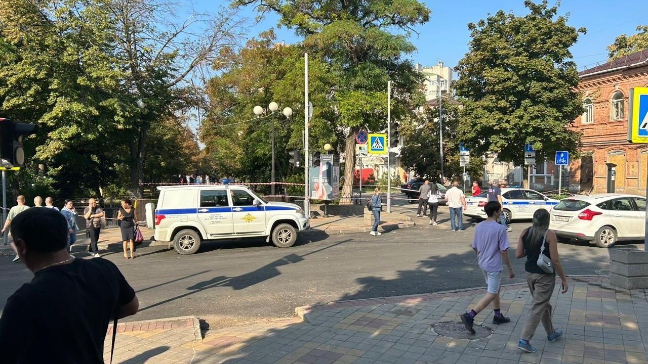 Доступ к месту падения беспилотника ограничат в Ростове-на-Дону