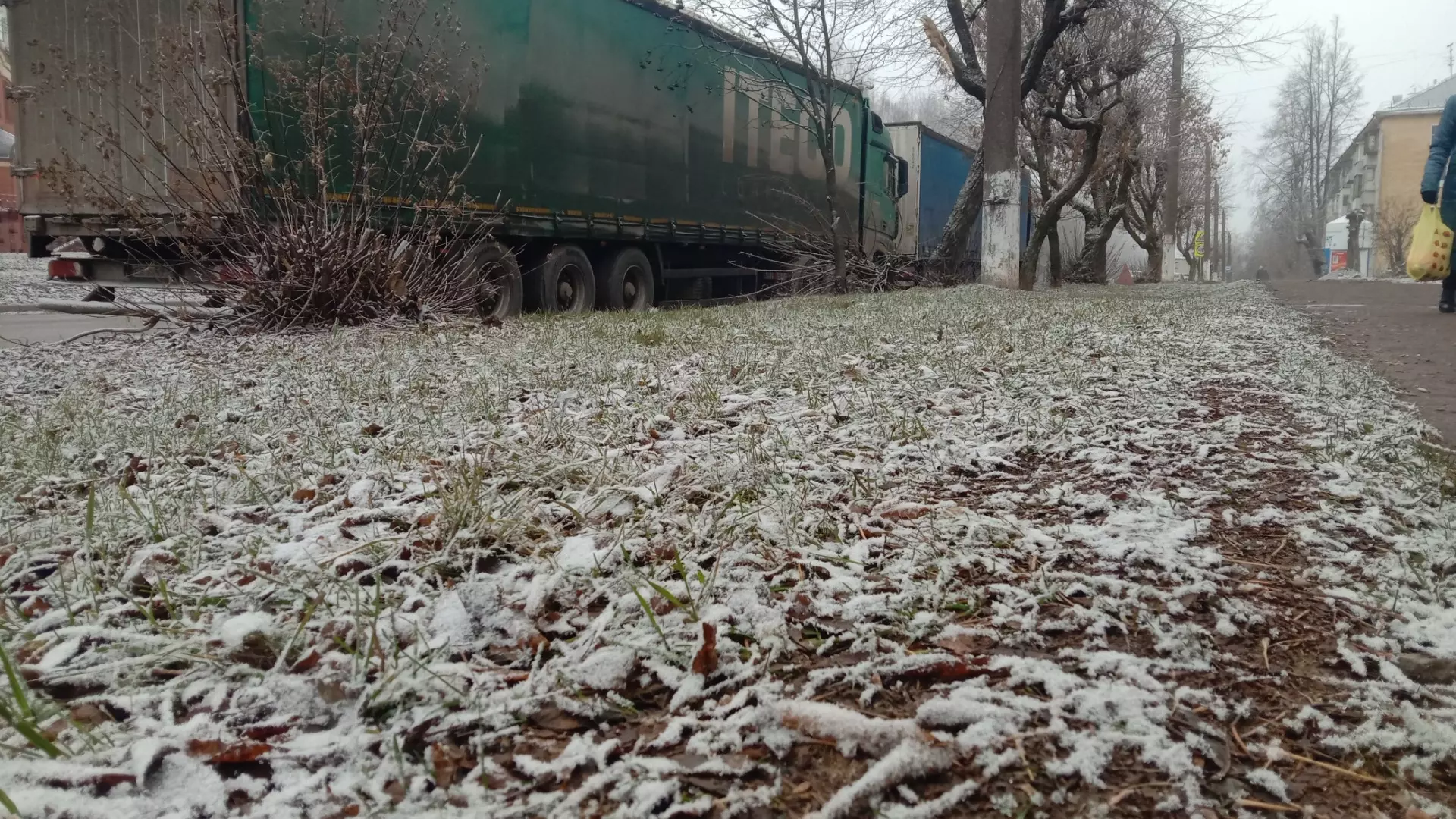 В Ростовской области движение по М-4 «Дон» парализовал снегопад