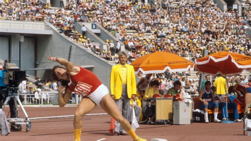 В Москве-1980 на пьедестале почета легкоатлетического пятиборья были только советские спортсменки. Авторы фото: Яшар Халилов, Вячеслав Ун Да- Син, ТАСС