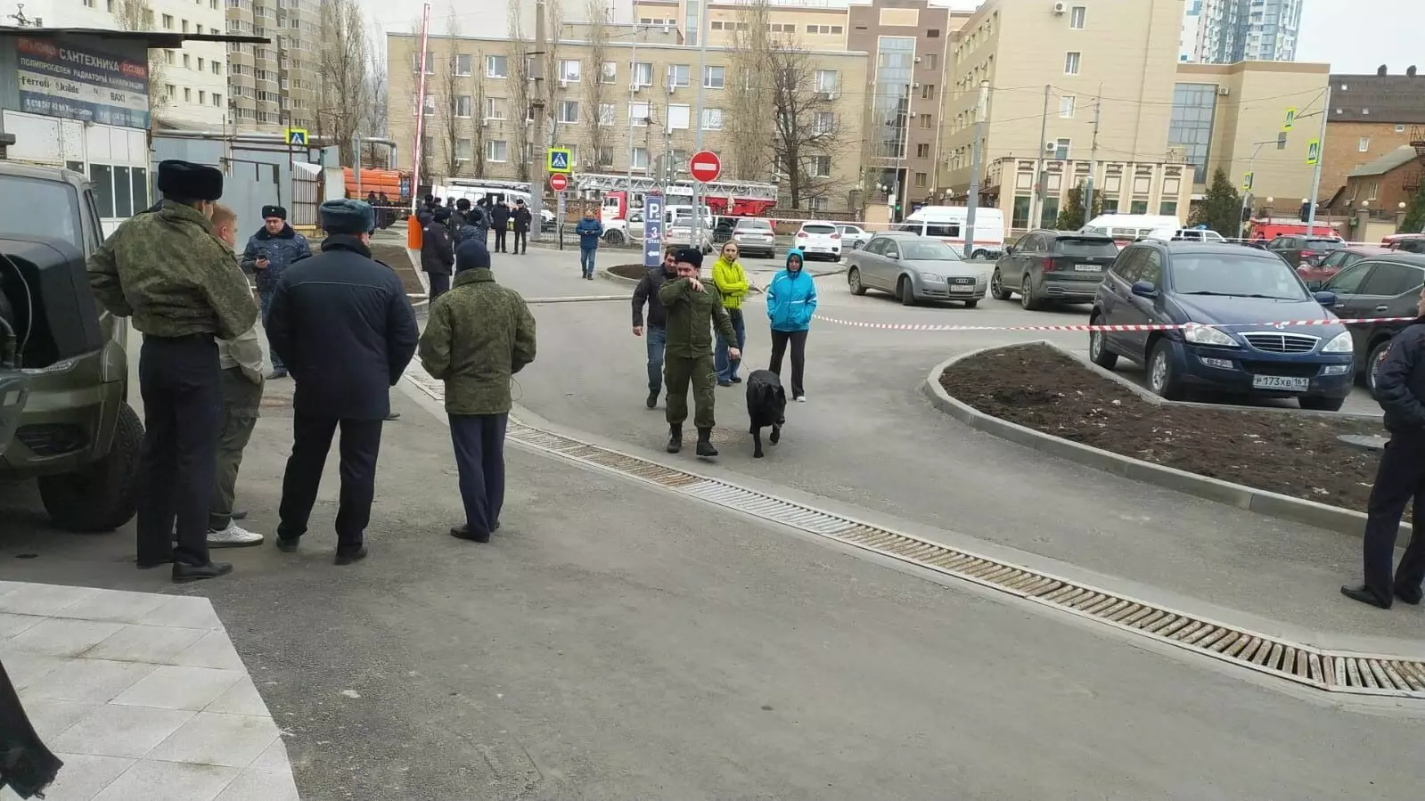 В Ростове 16 марта произошел серьезный пожар в здании Погрануправления ФСБ.