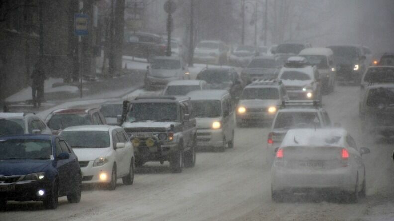 В Ростове и в Ростовской области синоптики прогнозируют мокрый снег, метель и гололед