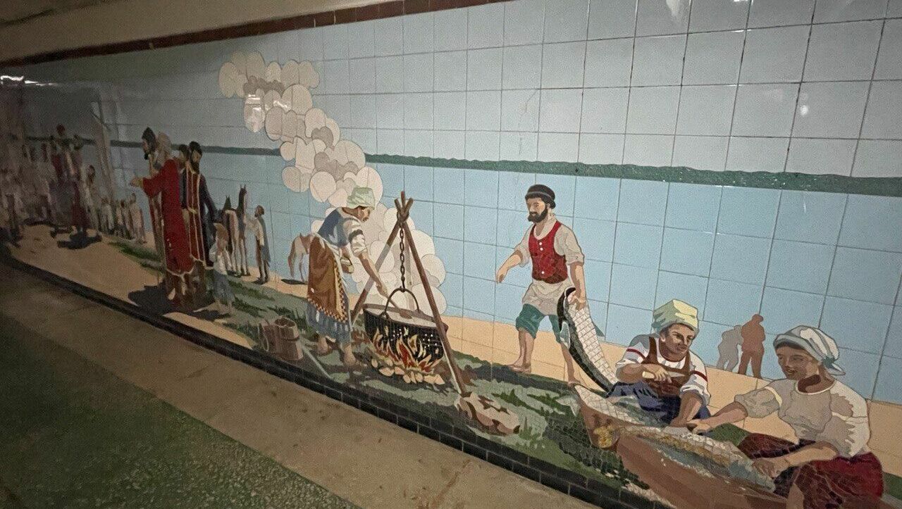 В Ростове для реставрации подземных переходов снимут историческую мозаику