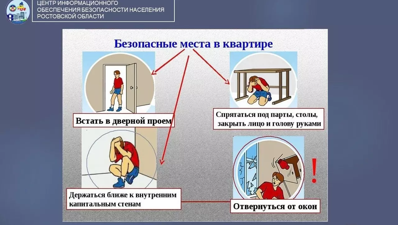Ростовские спасатели оповестили, как себя вести во время атак беспилотников