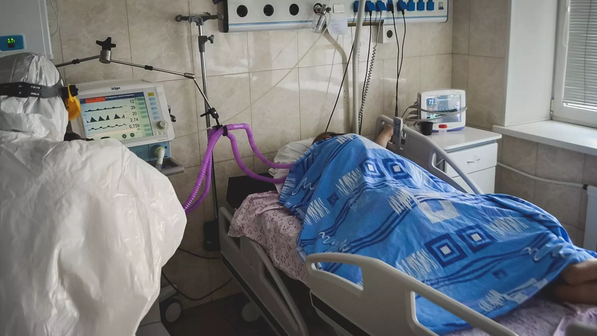 Число госпитализаций из-за коронавируса выросло в 4 раза в Ростовской области