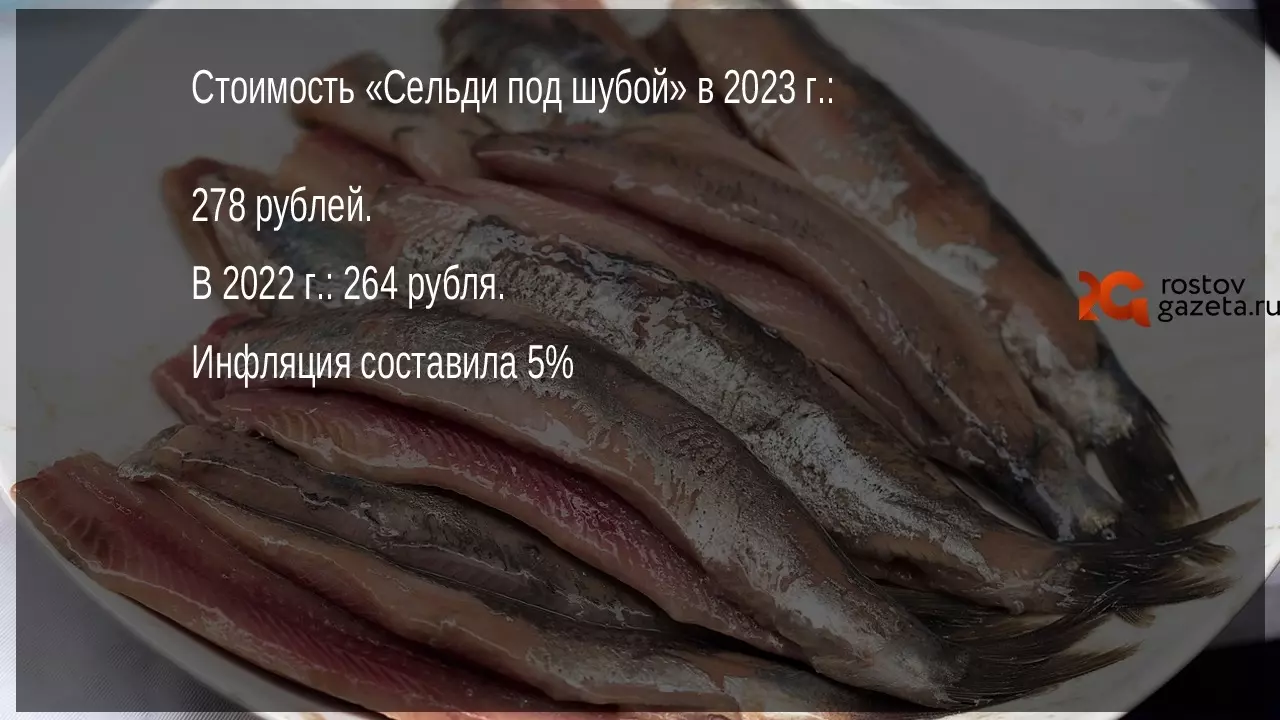 Согласно данным ЕМИСС, приготовление селедки под шубой в этом году обойдется в 278 рублей.