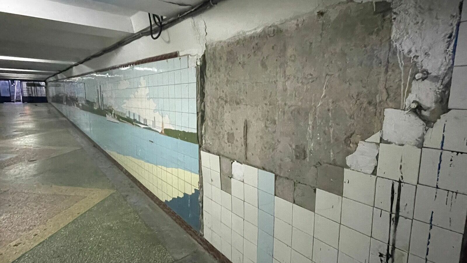 В Ростове разработают проект для ремонта мозаичных панно в подземных переходах