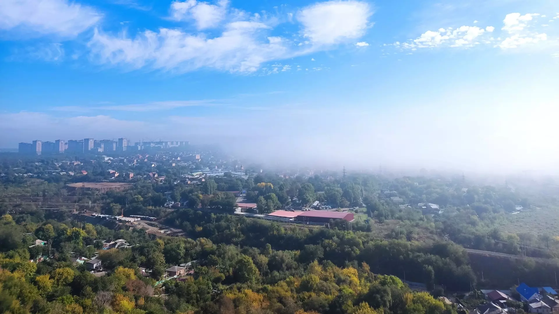 Днем будет ясно, а вечером опустится туман в Ростове в воскресенье 22 октября
