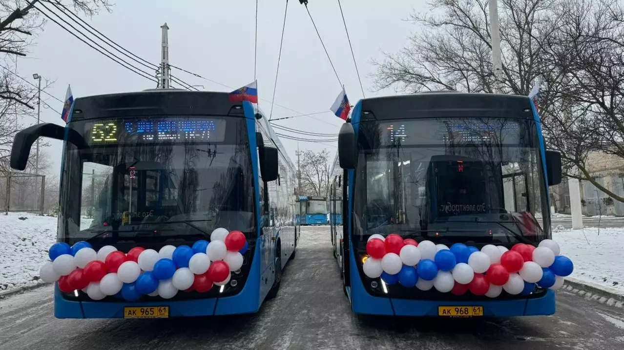 В Ростовской области с 16 февраля выведут на линию купленные электробусы