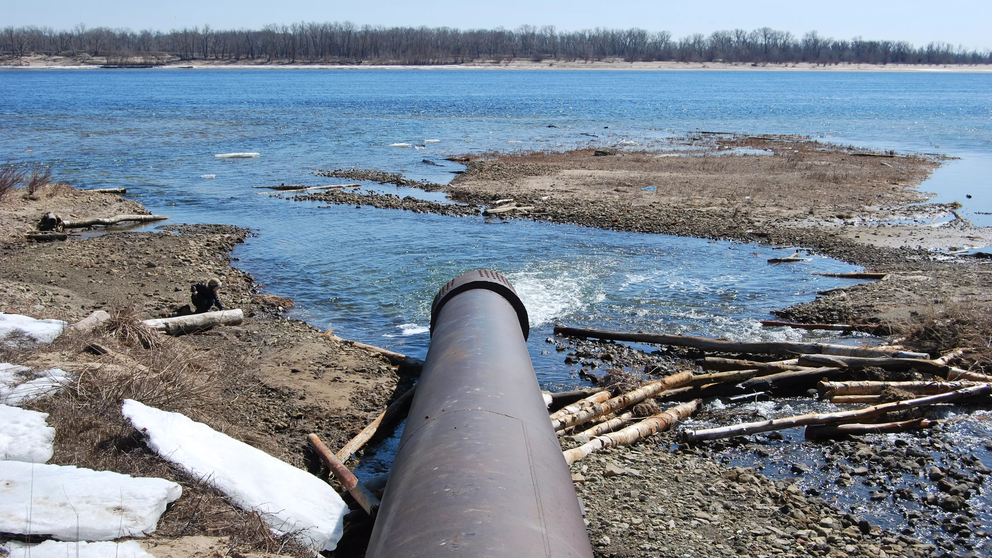 Уровень воды в реке Дон может упасть до неблагоприятных отметок