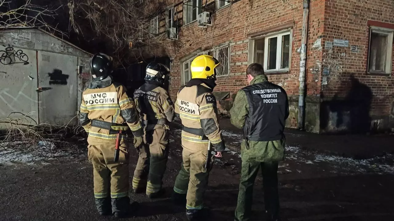 Эксперты начали осмотр места обрушения дома на улице Нариманова в Ростове