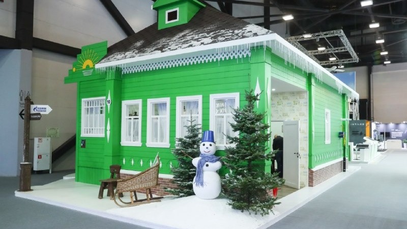 На ПМГФ группа «Газпром межрегионгаз» представила стенд «Добрый дом»