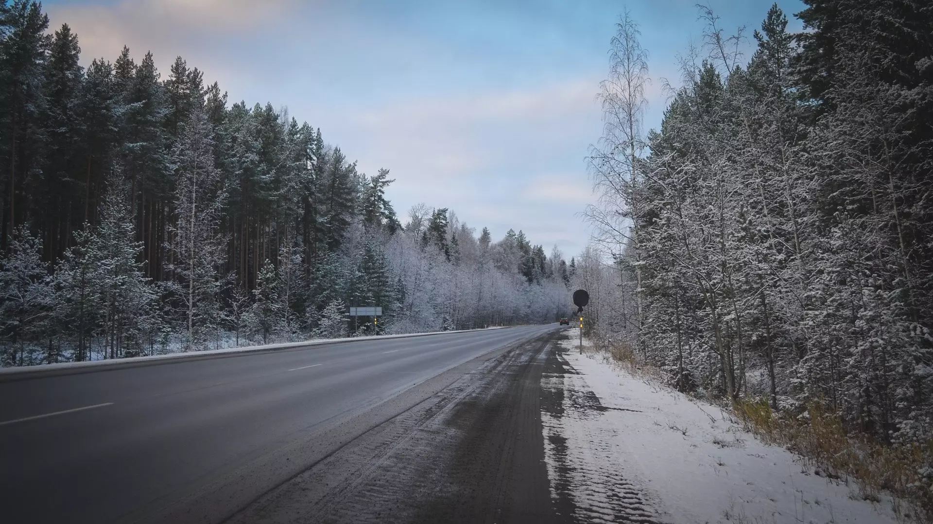 Мокрый снег обрушится на трассу М-4 «Дон» в Ростовской области