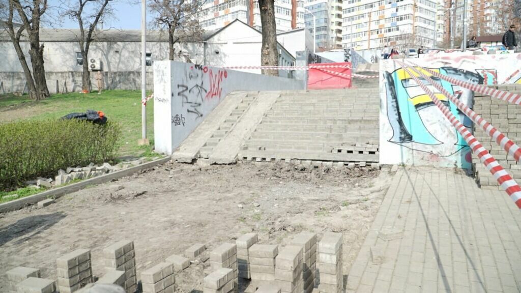 В Ростове отремонтируют путь к главному автовокзалу к середине апреля