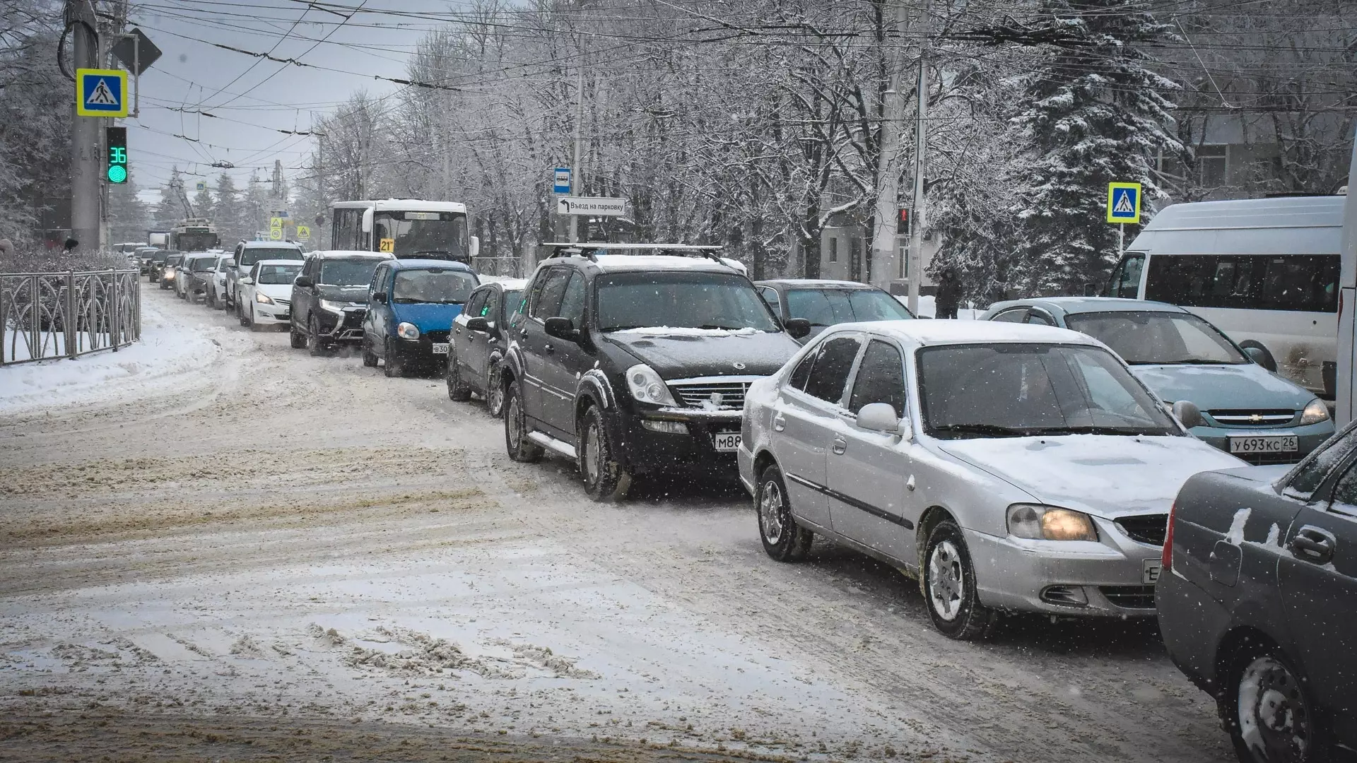 Снег и дождь накроют Ростов-на-Дону с 19 февраля