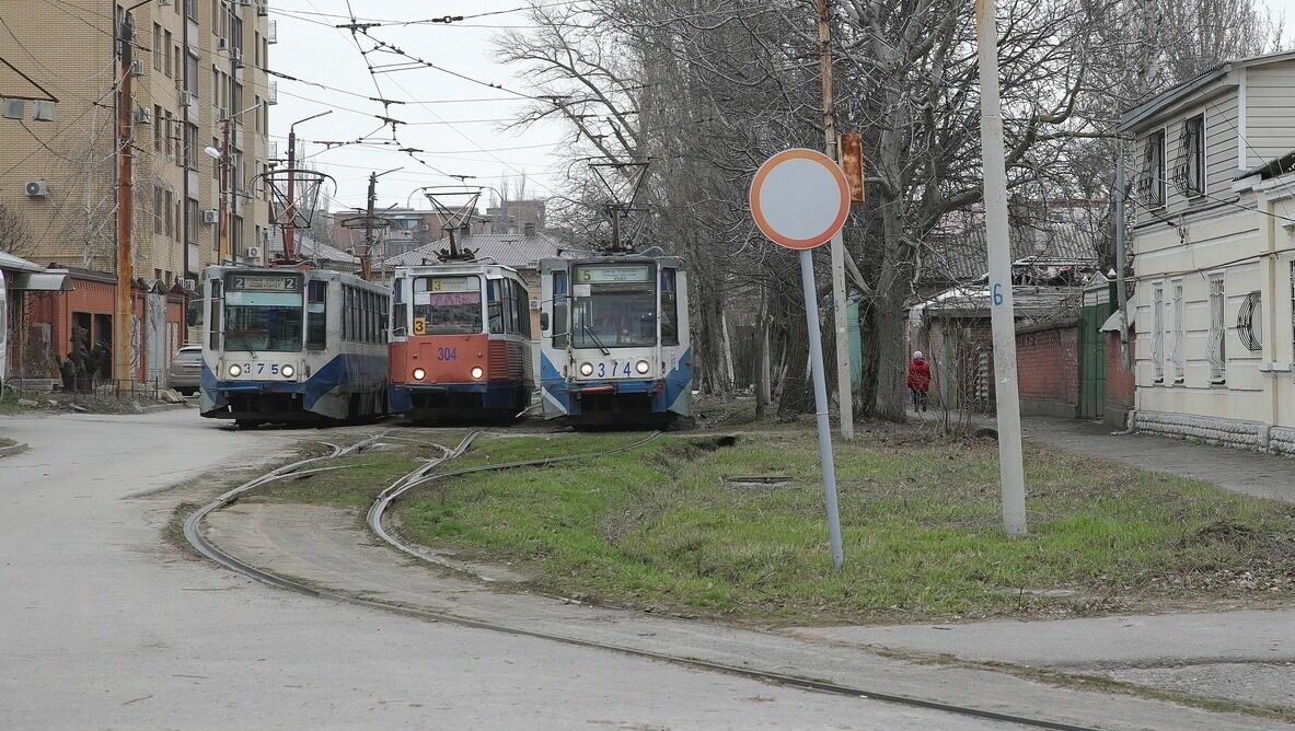 Старые трамваи из Таганрога отправили в Тулу