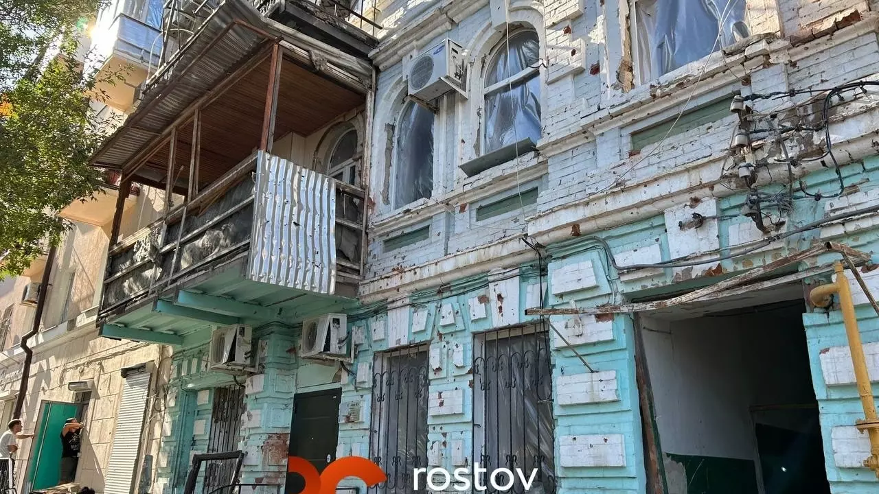 Ростовчанам начали выплачивать деньги после падения беспилотника в центре города